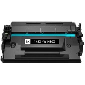 Compatible Black HP 148X High Yield Toner Cartridge (Replaces HP W1480X)