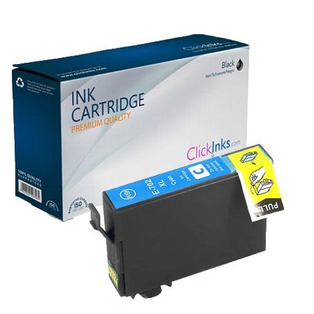 Compatible Cyan Epson 702XL Ink Cartridge (Replaces Epson T702XL220)
