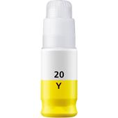 Compatible Yellow Canon GI-20Y Ink Bottle (Replaces Canon 3396C001)