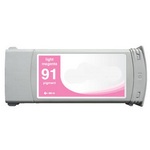 Compatible Light Magenta HP 91 Pigment Ink Cartridge (Replaces HP C9471A) (775ml)