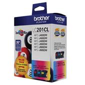 Brother LC2013PKS Color Original Standard Capacity Ink Cartridge Multipack - 3 Pack