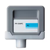 Compatible PhotoCyan Canon PFI-304PC Ink Cartridge (Replaces Canon 3853B001AA)