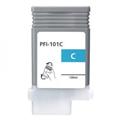Compatible Cyan Canon PFI-101C Ink Cartridge (Replaces Canon 0884B001AA)