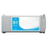 Compatible Cyan HP 91 Pigment Ink Cartridge (Replaces HP C9467A) (775ml)