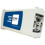 Compatible Cyan HP 81 High Yield Ink Cartridge (Replaces HP C4931A) (350ml)
