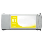 Compatible Yellow HP 91 Pigment Ink Cartridge (Replaces HP C9469A) (775ml)