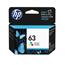 HP 63 Color Original Ink Cartridge (F6U61AN)