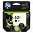 HP 63XL Black Original High Capacity Ink Cartridge (F6U64AN)