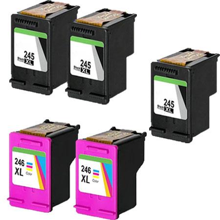 5 PK PG245XL + 5 PK CL246XL Ink For Canon PIXMA MX490 MX492 - Foto 5