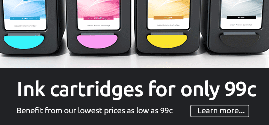 Ink cartridges for as low as 99c